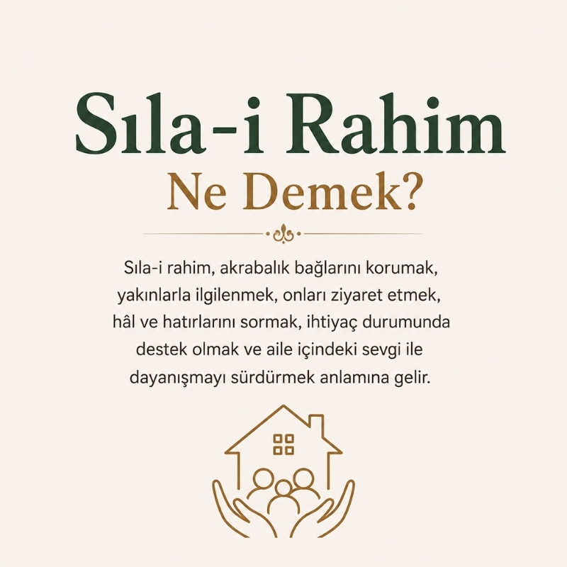 Sıla-i Rahim Ne Demek